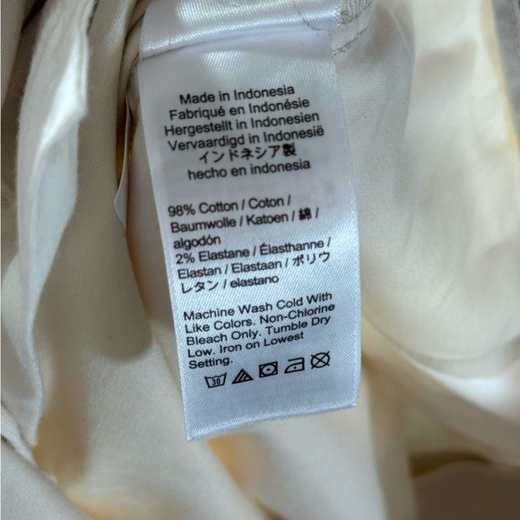 J Crew Slim Boyfriend Chino Cotton Pants Size 27 Petite NWT Brand New - Picture 8 of 9